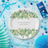 Eucalyptus Bloem Papieren Bordje (Feest)