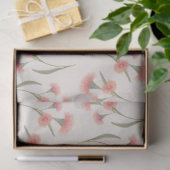 Eucalyptus Blossom op ivoor Tissuepapier (Geschenk)