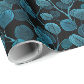 eucalyptus_blue cadeaupapier (Rol Hoek)