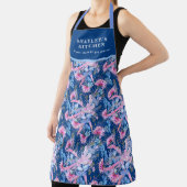 Eucalyptus Blue en roze Grevillea Schort (Insitu)