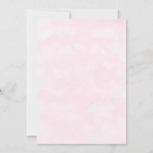Eucalyptus Blush Pink Weddenschap Shower (Achterkant)