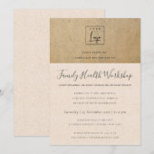 EUCALYPTUS BLUSH ROOS FAUNA KRAFT WORKSHOP EVAL KAART (Voorkant / Achterkant)