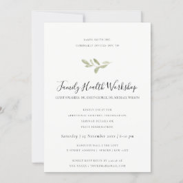 EUCALYPTUS BLUSH ROOS KRAFT NAVY WORKSHOP EVENT KAART