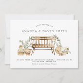 Eucalyptus Bohemen Baby shower Sage Green Kaart (Voorkant)