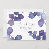 Eucalyptus Boho dank u Bedankkaart (Voorkant)