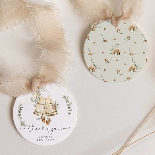 Eucalyptus boho kinderkamer kleding baby meisje do bedankjes labels