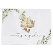 Eucalyptus boho kinderkamer kleding Het is een mei Groot Cadeauzakje (Achterkant)