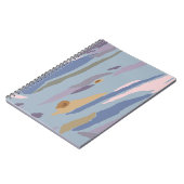 Eucalyptus Boom Blauw Notitieboek (Linkerzijde)