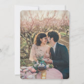 Eucalyptus Botanical Green Sophisticding S Save The Date (Achterkant)