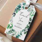 Eucalyptus Botanical Greenery Leaves Wedding Cadeaulabel