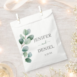 Eucalyptus Botanical Greenery  Wedding Bedankzakje