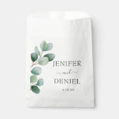 Eucalyptus Botanical Greenery  Wedding Bedankzakje (Voorkant)