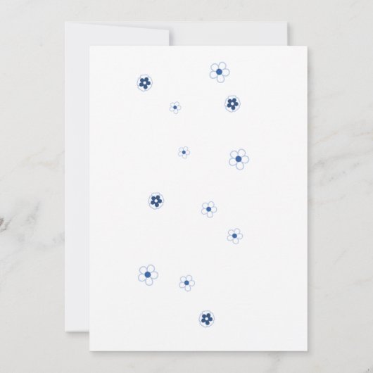 Eucalyptus Botanical Letter Boy Baby shower Invita Kaart (Achterkant)