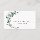 Eucalyptus Botanical Minimalist Visitekaartje (Voorkant)