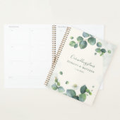 Eucalyptus Botanical Script Greenery Wedding Planner (Display)