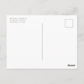 Eucalyptus Botanical Weddenschap Briefkaart (Achterkant)