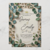 Eucalyptus Botanisch Frame Kaart (Voorkant / Achterkant)