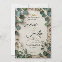 Eucalyptus Botanisch Frame Kaart