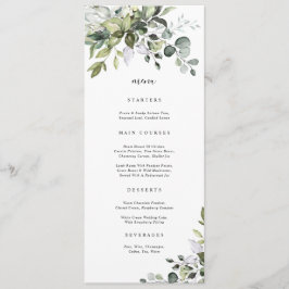 Eucalyptus Botanisch Kruidenmenu Kaart