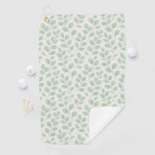 Eucalyptus botanisch patroon golfhanddoek (Insitu)