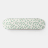 Eucalyptus botanisch patroon persoonlijk skateboard (Horizontaal)
