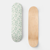 Eucalyptus botanisch patroon persoonlijk skateboard (Voorkant)