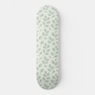 Eucalyptus botanisch patroon persoonlijk skateboard