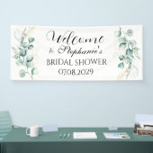 eucalyptus botanisch rustiek Vrijgezellenfeest Spandoek (Beurs)