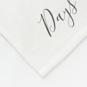 Eucalyptus Botanische baard Maandelijkse Baby Mijl Fleece Deken (Hoek)