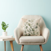Eucalyptus botanische bladeren decoratieve kussen (Stoel)