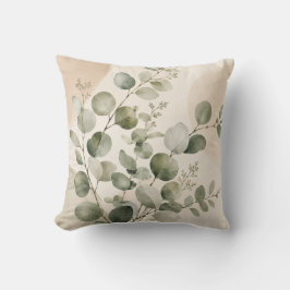 Eucalyptus botanische bladeren decoratieve kussen