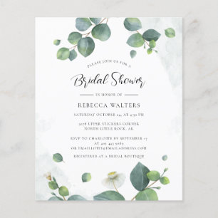 Eucalyptus Botanische Bridal Shower