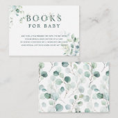 Eucalyptus Botanische Brief Boek Verzoek Informatiekaartje (Voorkant / Achterkant)