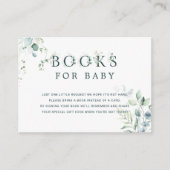 Eucalyptus Botanische Brief Boek Verzoek Informatiekaartje (Voorkant)