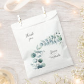Eucalyptus Botanische Bruiloft Bedankzakje (Geknipt)