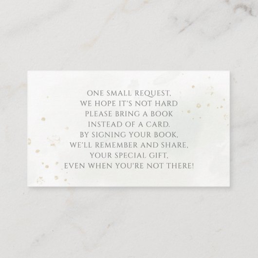 Eucalyptus Botanische Gold Book Request Informatiekaartje (Achterkant)