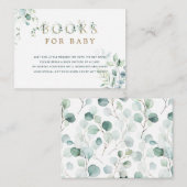 Eucalyptus Botanische Gold Letter Book Request  Informatiekaartje (Voorkant / Achterkant)