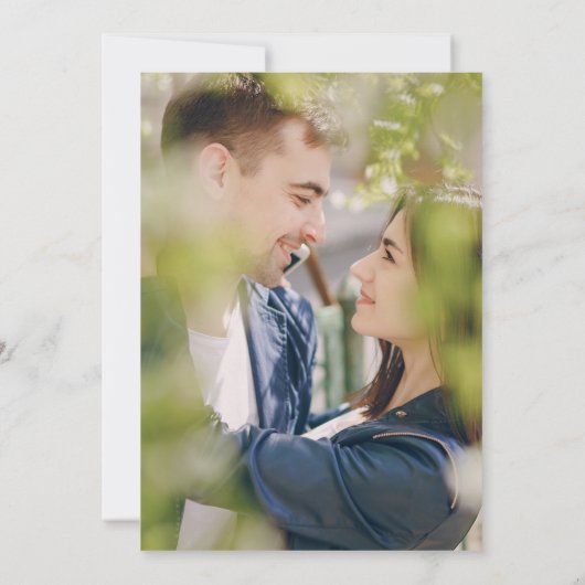 Eucalyptus Botanische kuil Sla de datum foto op Kaart (Achterkant)