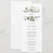 Eucalyptus Botanische menukaart (Voorkant / Achterkant)