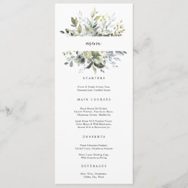 Eucalyptus Botanische menukaart