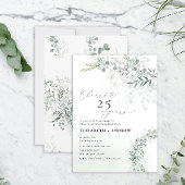 Eucalyptus Botanische sage Elk jaar Jubileum Kaart