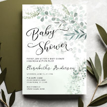 Eucalyptus Botanische Salie Groen Baby shower