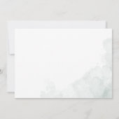 Eucalyptus Botanische Script Vrijgezellenfeest Kaart (Achterkant)