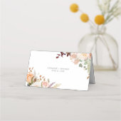 Eucalyptus botanische scriptwedloop plaatskaartje (Achterkant)