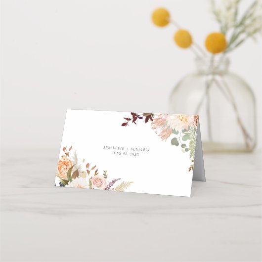 Eucalyptus botanische scriptwedloop plaatskaartje (Achterkant)