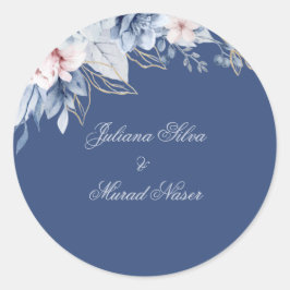 Eucalyptus Botanische Trouwstickers Favor Label