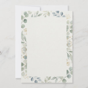 Eucalyptus Botanische Uitnodiging