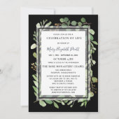 Eucalyptus Botanische viering van een levensverwac Kaart (Voorkant)