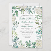 Eucalyptus botanische Vrijgezellenfeest Kaart (Voorkant)