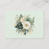 Eucalyptus Botanische Waterverf Gouden Bloemenboek Informatiekaartje (Achterkant)